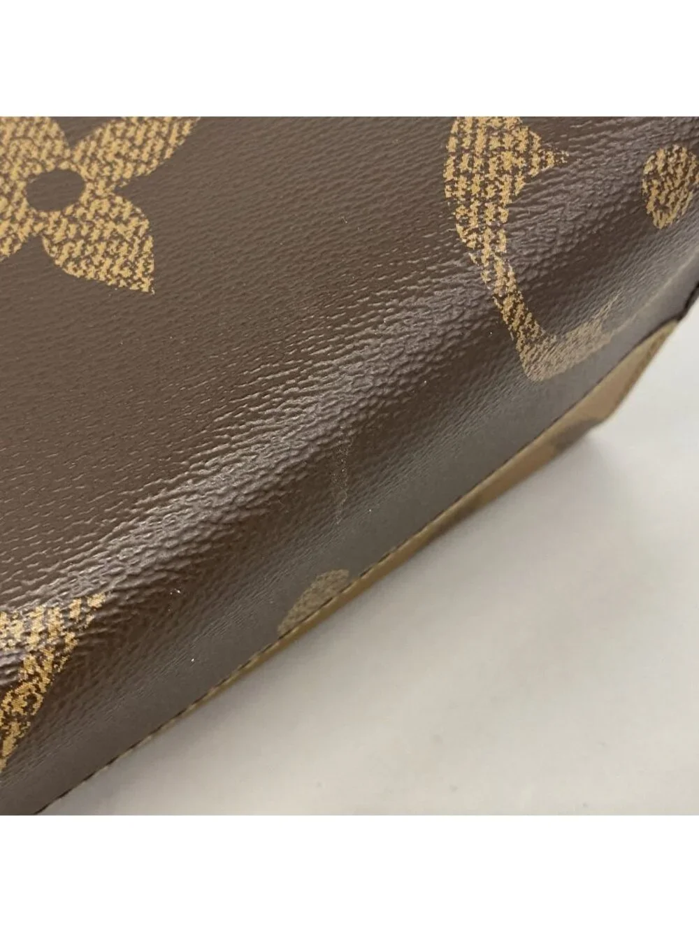 Louis Vuitton Tote Monogram Giant Reverse On The Go MM Brown 2-Way